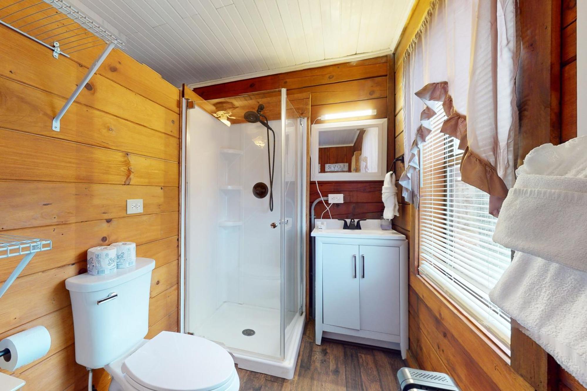 Cozy Cabin Севьервилл Экстерьер фото